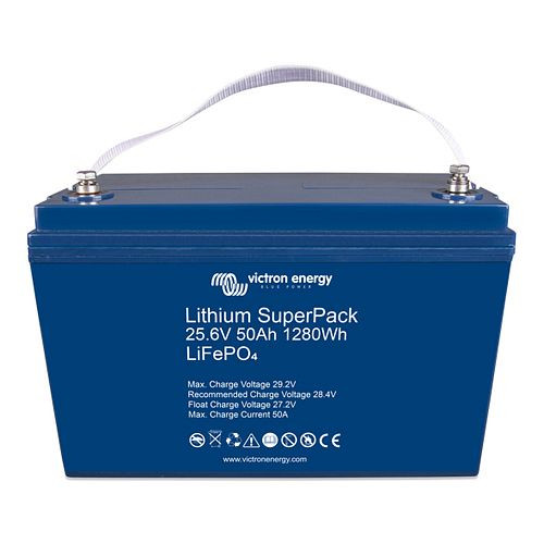 Victron Energy Batterie Lithium SuperPack 25,6V/50Ah (M8), 340294