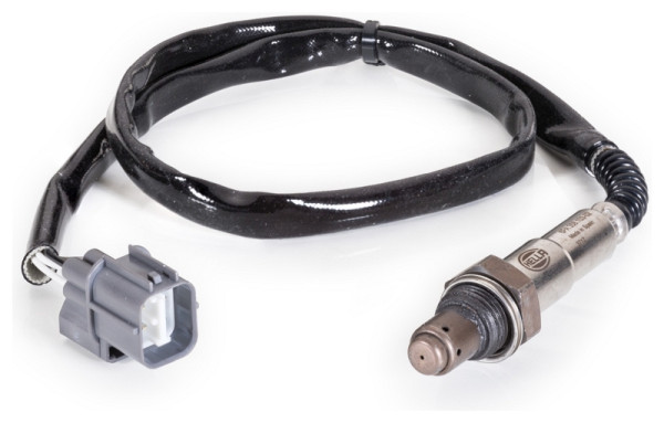 HELLA Lambdasonde, 4-polig, Kabel: 610mm, 6PA 358 103-021