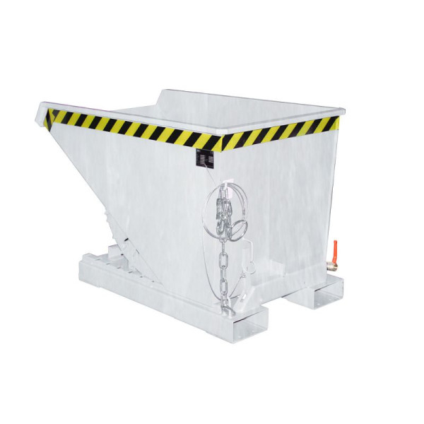 STEIN HGS Späne-Kippbehälter EXPO-E, ohne Farbe, feuerverzinkt, 0.300 m³, 750 kg, 79398.0024