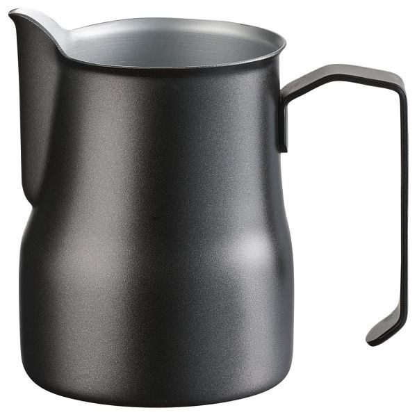 Stalgast Milchkännchen aus Edelstahl, emailliert, schwarz, 0,45 L, BB0902045