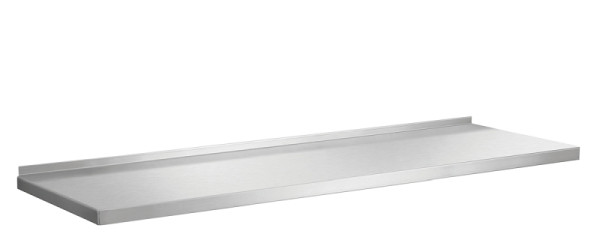 Bartscher Wandbord 1000x355x27 mm, Chromnickelstahl, 603003