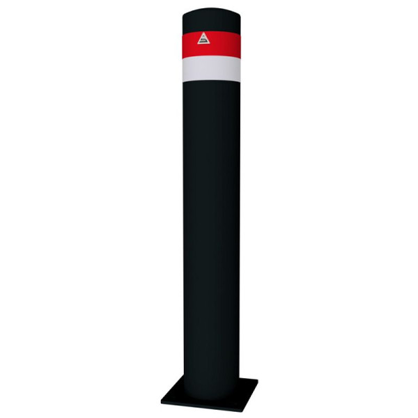 STEIN HGS Absperrpfosten Ø 152 mm, Gesamtlänge 1000 mm, ortsfest, zum Aufdübeln, ohne Schließung, 80474.0004