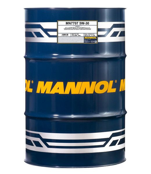 MANNOL Premium-Motorenöl 7707 Energy Formula FR 5W-30, VE: 208 l, MN7707-DR