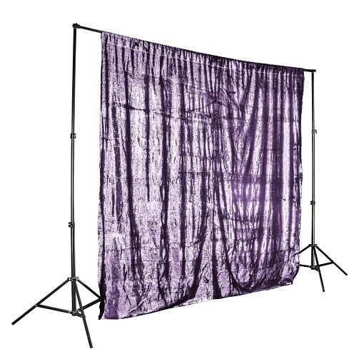 Walimex pro Paillettenhintergrund 2,6x2,4m rosa, 1022469