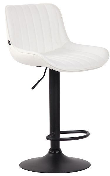CLP Barhocker Lentini Kunstleder schwarz, weiß, 318234