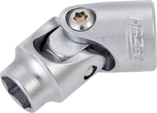 Hazet Gelenk Steckschlüsseleinsatz, Sechskant, Vierkant hohl 10 mm (3/8 Zoll), Außen-Sechskant-Tractionsprofil, 10 mm, 880G-10