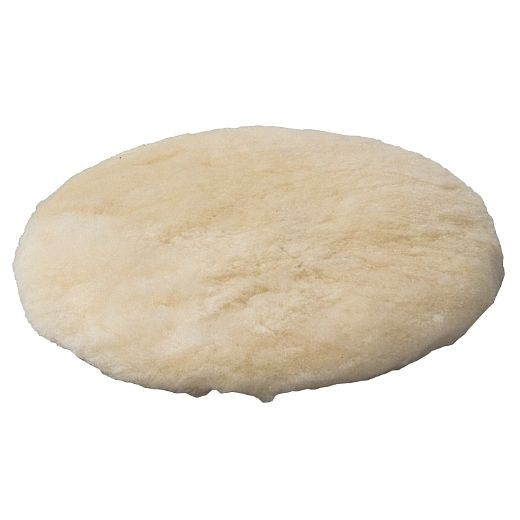 ELMAG Polierfell zu Schleifteller Ø 125mm, Klett/Velcro, synthetische Wolle für EPS 441, 44867