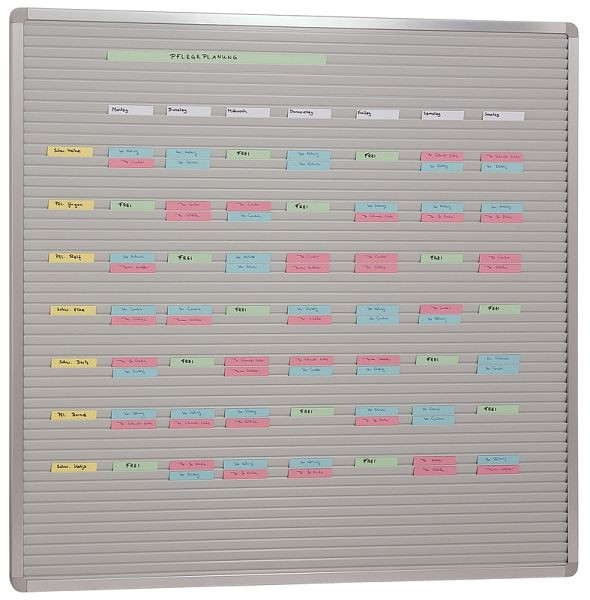Eichner Einstecktafel, Schienenanzahl: 52, 100 x 94cm, 9080-00118