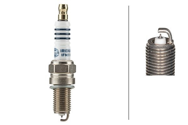 HELLA Zündkerze, Schlüsselweite: 16, Gewindelänge: 19mm, Elektrodenabstand: 0.75mm, 8EH 188 706-881