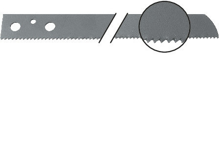 Fein HD-Sägeblatt, 400 mm lang, 3,2 mm Zahnabstand, 63503095006