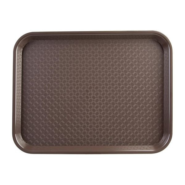 Olympia Kristallon Fast-Food-Tablett braun 34,5 x 26,5cm, DP218