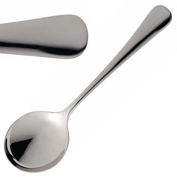 Abert Matisse Suppenlöffel (12er-Pack), geschmeidiges Design, CF344