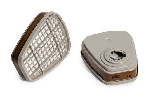 3M Gas- und Kombifilter 6051 A1, Schutzstufe A1, VE: 2 Stück, 149236