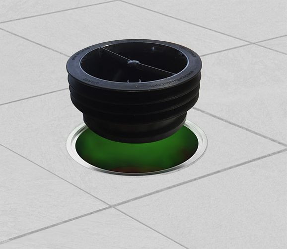 GREEN DRAIN -Geruchssperre für Bodenabläufe GD4 ∅ 102-107 mm, 37303