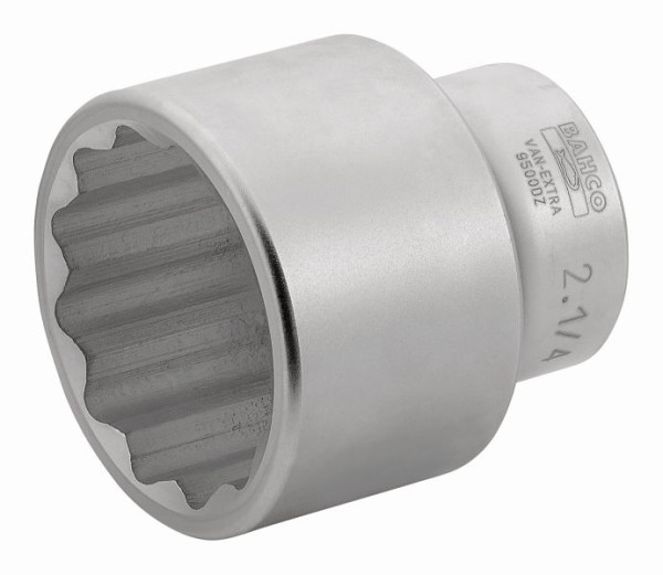 Bahco Steckschlüssel-Einsatz 1", Doppelsechskant, SW 1 7/8", 9500DZ-1.7/8