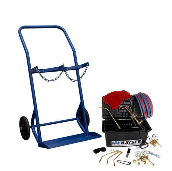 ELMAG AUTOGEN-Komplett-Set - ohne Gasflaschen, Montagebox KE 17/5m - Set / 20 l, 57275