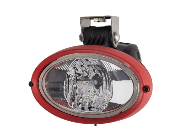 HELLA Xenon-Arbeitsscheinwerfer, Oval 100 Powerpack, 24V, 2800lm, Anbau, hängend/schwenkbarer Montagebügel, Nahfeldausleuchtung, 300mm, 1GA 996 461-261