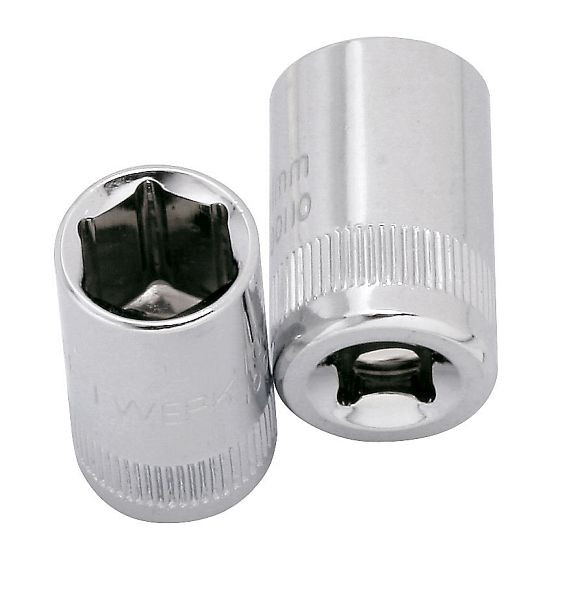 Kraftwerk 1/4" Steckschlüssel-Einsatz 3.5 mm, Länge: 25 mm, 100035