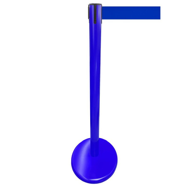 Stein HGS Personenleitsystem -P-Line Future-, Metall/ blau, blau, mit Sicherheitsverschluss (selbstlösend), Gurtlänge: 4 m, 15696-0203