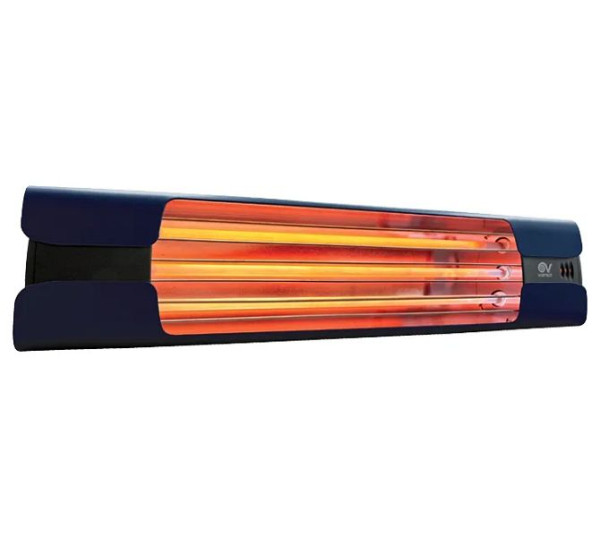 CasaFan Infrarot Heizstrahler Thermologika Design dunkelblau, 70006