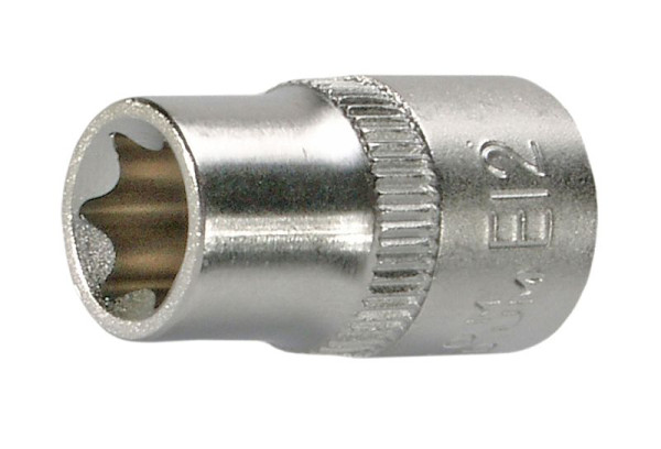 SW-Stahl Steckschlüsseleinsatz, 3/8", E-Profil, E18, 05565L