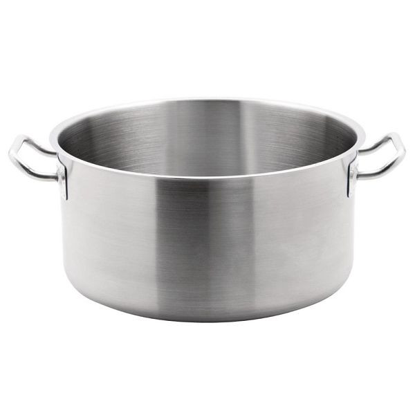 Vogue Edelstahl Kochtopf 18,5L, langlebige, robuste Konstruktion, T088