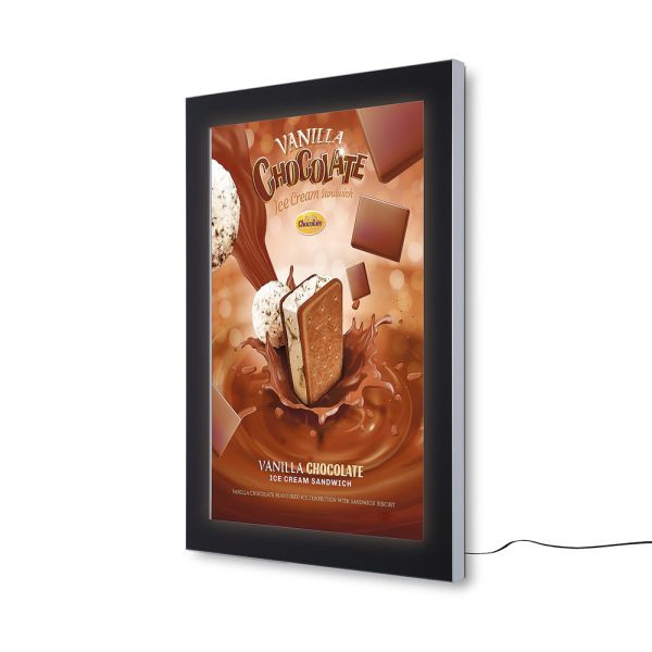 Showdown Displays Plakatschaukasten Außen Premium LED (70x100), SCEOS70x100LED