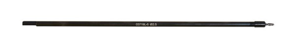 SW-Stahl Spiralbohrer mit Verlängerung, ø 2,5 mm, mit montierter Verlängerung, 03719L-5