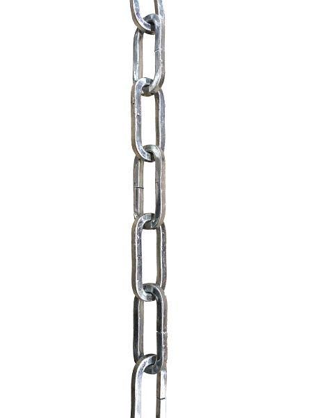 Schake Stahl-Vierkantkette 6 mm ungeschweißt, verzinkt, Meterware, 430_60