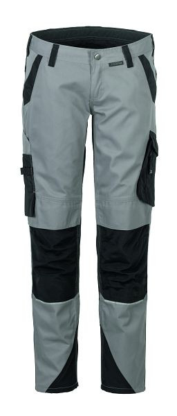 Planam Norit Damen Bundhose, zink/schwarz, Größe 46, 6416046
