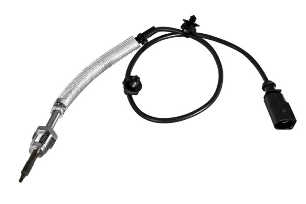 HELLA Sensor, Abgastemperatur, 2-polig, geschraubt, Kabel: 540mm, 6PT 010 376-671