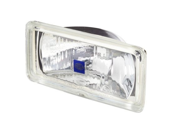 HELLA Halogen-Scheinwerfereinsatz, Fernscheinwerfer - 12V - gerade - Referenzzahl: 27.5 - Einbau/Anbau - E1 24556/ECE-R8 - rechts/links, 1FD 124 291-001