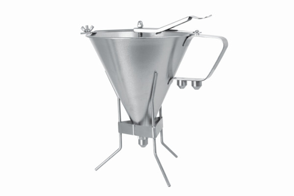 Schneider Likör- und Fondant Trichter aus Edelstahl, 190 mm Ø, Inhalt 1,5 l, 199999