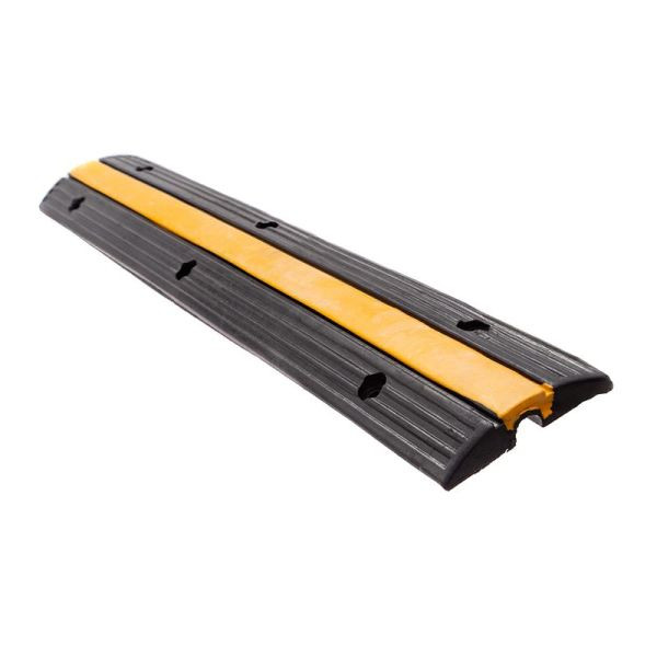 ALLPAX Kabelbrücke 98 x 15 cm, Schwarz/Gelb, 10023301, 4065687012353