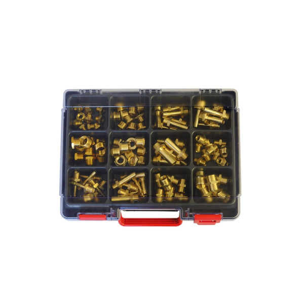 Riegler Sortimentsbox Messingdrehteile, reduzierte Bestückung, 131537