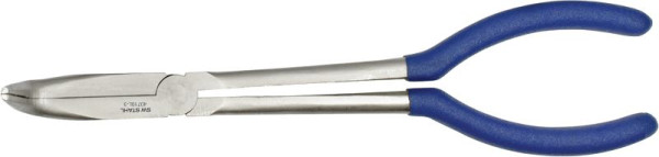 SW-Stahl Spitzbackenzange, 90° gebogen, 310 mm, 40710L-3