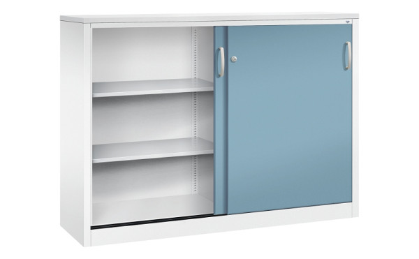 C+P Sideboard mit Schiebetüren Acurado, H1200xB1600xT400mm, 9016/0010, 2147-1200 S10501
