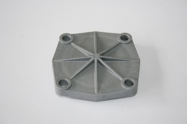 ELMAG Lagerdeckel PVC (grau) für Aggregat PAT24/PAT38 (für Euroair/Meister), 9100271