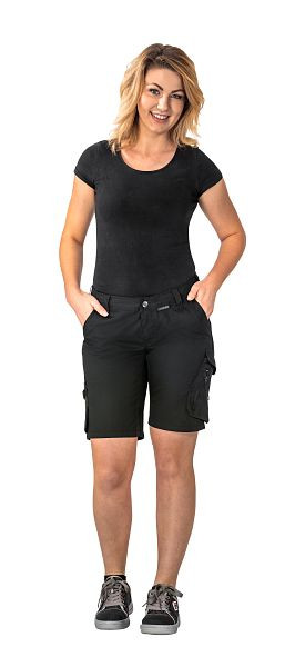 Planam Norit Damen Shorts, schwarz/schwarz, Größe M, 6460048