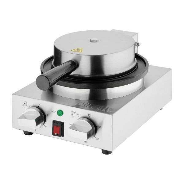 Buffalo Runde Belgische Waffelmaschine, HS985, 5050984781346