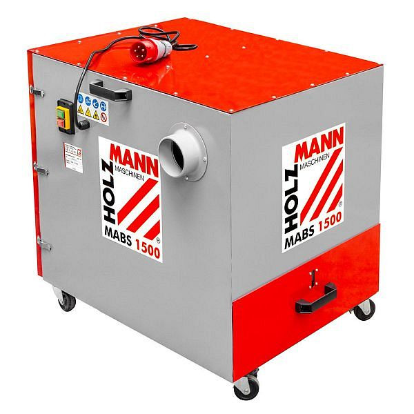 Holzmann Absauganlage für Metall, Motorleistung: 1500 W, 230 V, MABS1500_230V