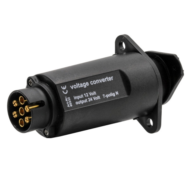 SecoRüt Spannungsverdoppler Adapter 12 auf 24 Volt 7-7 polig, 60232