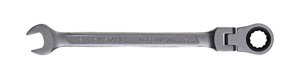 SW-Stahl Gabelringratschenschlüssel, 10 mm, mit Gelenk, 03530L-10