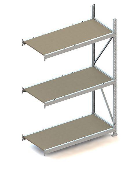 Meta MINI-RACK AR 2200x1400x650 mm, verzinkt, mit Spanplatten, Bodenanzahl: 3, 20051225
