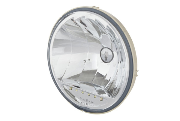 HELLA LED/Halogen/Hybrid-Scheinwerfereinsatz, Fernscheinwerfer Luminator/Rallye 3003, 12/24V, E1 8477/ECE-R112/ECE-R7/E1 3047,links/rechts, 9DS 180 786-011