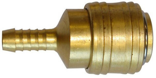 Güde Schlauchkupplung 9 mm, Einhand-Schnellkupplung, 41012