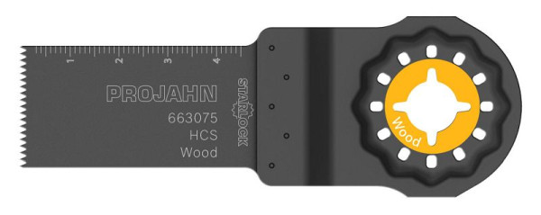 Projahn Tauchsägeblatt für Holz, HCS, Starlock, 24mm x 50mm, VE: 5 Stück, 663075