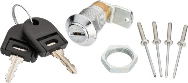 Hazet Zylinderschloss mit 2 Schlüsseln für Werkstattwagen Hazet Assistent Baujahr 1.8.2019: 179 N, 179 N X, 179 N XL, 179 N XXL, 179N-08A
