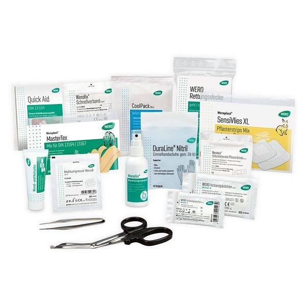 WERO Füllung On-Tour Erste Hilfe Tasche, 207066, 4052677058095