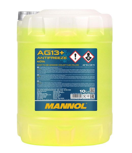 MANNOL 4014 Lösung AG13+ (-40) Advanced, VE: 10 l, MN4014-10